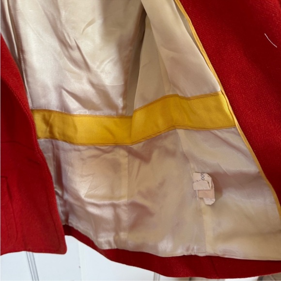 J.Crew rust orange wool blazer jacket size 2 - Picture 9 of 11